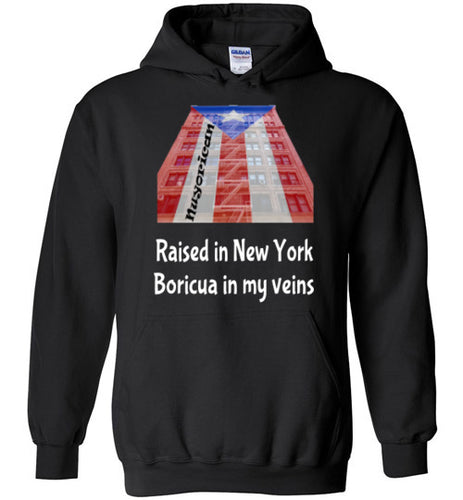 PR Flag NY Fire Escape Building Black H