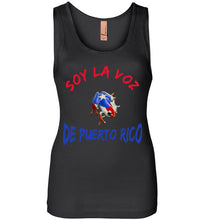 Load image into Gallery viewer, Soy La Voz Curved Black T