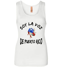 Load image into Gallery viewer, Soy la Voz Curved White T